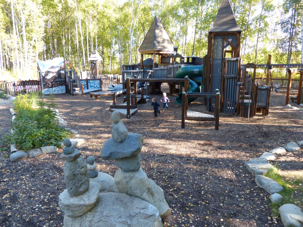 The Talkeetna community playground